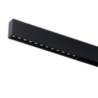 Qub Line Dots 12 - Éclairage sur Rail Magnétique - 48V - Noir - Zigbee