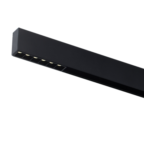 Qub Line Dots 6 – Smart Zigbee – Magnet-Schienenbeleuchtung – 48V LED-Spotleiste – Schwarz – Intelligente Beleuchtung für Magnetschienensysteme Qub Line Dots 6 – Smart Zigbee – Magnet-Schienenbeleuchtung – 48V LED-Spotleiste – Schwarz – Intelligente Beleuchtung für Magnetschienensysteme