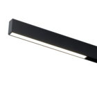 Qub Line Stripe 30 Zigbee Smart - Éclairage sur Rail Magnétique - 48V - Noir - Bande LED pour Éclairage sur Rail