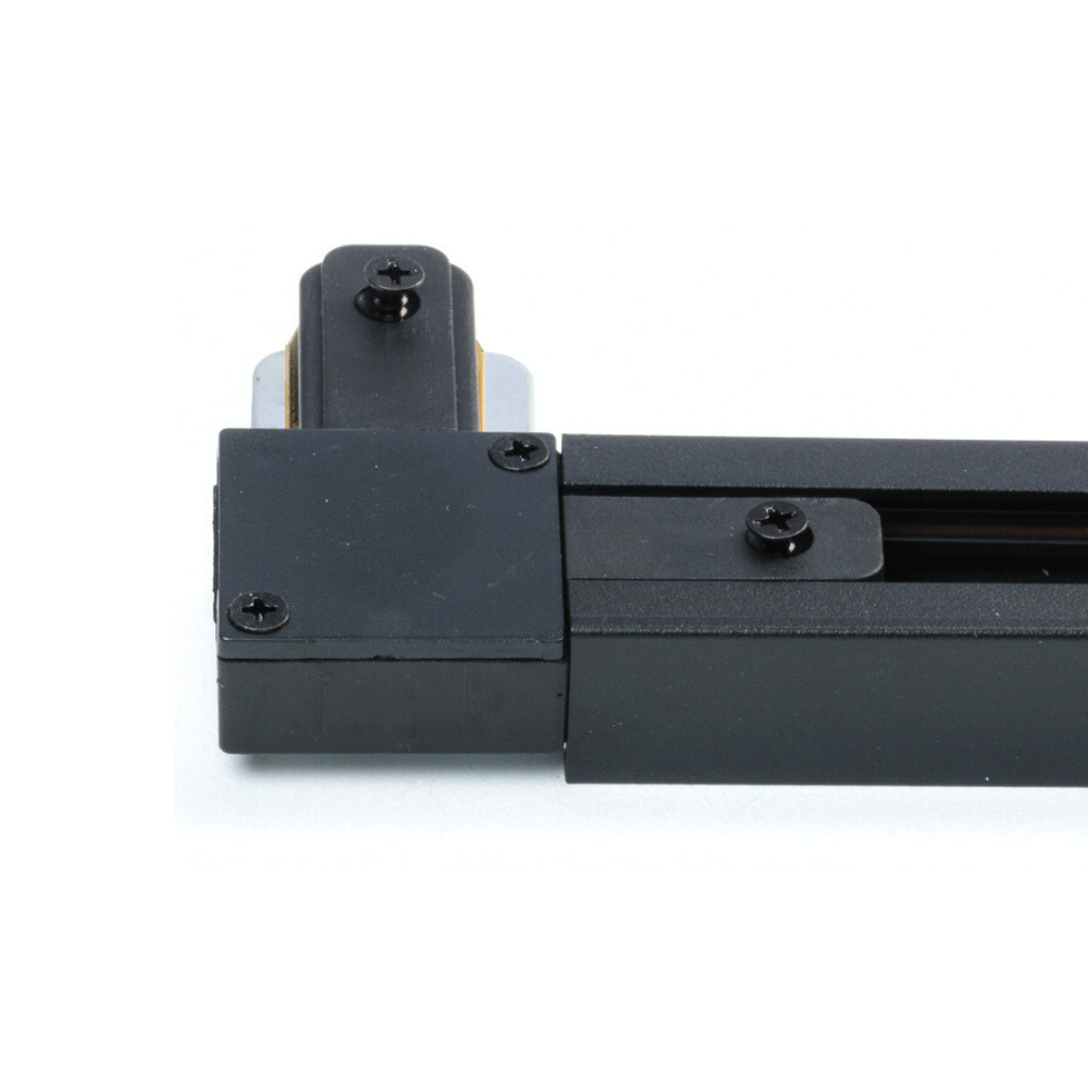 L-Connector for Single-Phase Track - Black L-Connector for Single-Phase Track - Black