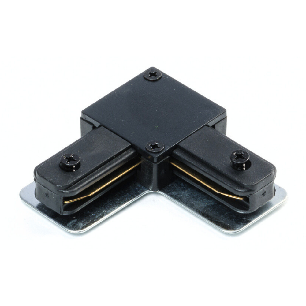 L-Connector for Single-Phase Track - Black L-Connector for Single-Phase Track - Black