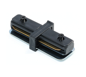 Connecteur I pour rail Focus monophasé - Noir Connecteur I pour rail Focus monophasé - Noir