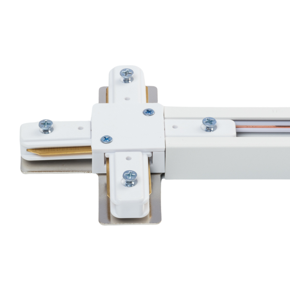 Connecteur en X Focus monophasé - Blanc