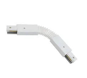 Qub Connecteur flexible monophasé - Blanc Qub Connecteur flexible monophasé - Blanc