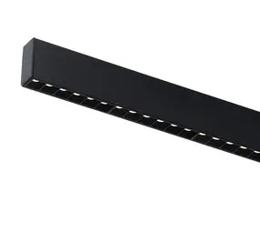 Qub Line Dots 18 - Magneet Railverlichting - 48V - Zwart - Zigbee Qub Line Dots 18 - Magneet Railverlichting - 48V - Zwart - Zigbee