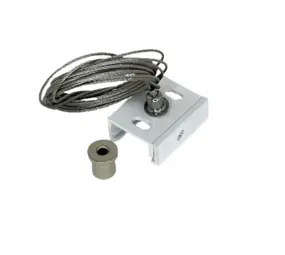 Qub Ensemble de Suspension pour Éclairage sur Rail Triphasé – Blanc, 5m, Longueur Réglable Qub Ensemble de Suspension pour Éclairage sur Rail Triphasé – Blanc, 5m, Longueur Réglable