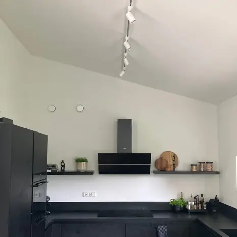 Qub Focus III - 1-Fase  Railverlichting - GU10 – 200cm – i-vorm - 4 spots - Railsysteem - Wit