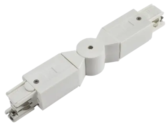 Connecteur en V pour système à 3 phases, blanc