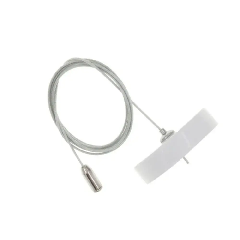 Kit de suspension pour éclairage sur rail monophasé | Blanc Kit de suspension pour éclairage sur rail monophasé | Blanc