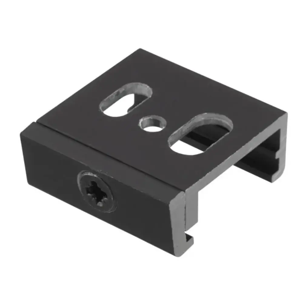 Ceiling Clamp Black for 3-Phase Track Lighting