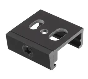 Deckenklemme Schwarz für 3-Phasen-Schienensystembeleuchtung Deckenklemme Schwarz für 3-Phasen-Schienensystembeleuchtung