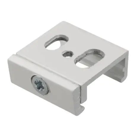 Attache de plafond blanc pour éclairage sur rail triphasé Attache de plafond blanc pour éclairage sur rail triphasé