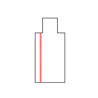Qub End Feed 3-Circuit - Left - White Qub End Feed 3-Circuit - Left - White