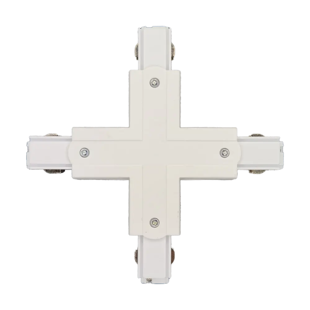 Qub X-Connector 3-Circuit - Cross Junction - White Qub X-Connector 3-Circuit - Cross Junction - White