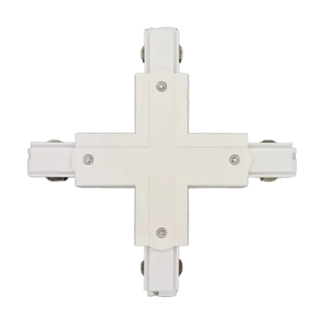 Qub X-Connector 3-Circuit - Cross Junction - White Qub X-Connector 3-Circuit - Cross Junction - White