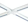 Qub X-Connector 3-Circuit - Cross Junction - White Qub X-Connector 3-Circuit - Cross Junction - White