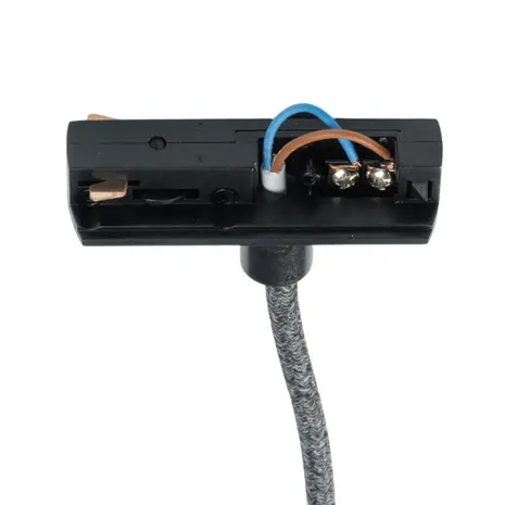 Adaptateur pour lampe suspendue monophasé - Noir Adaptateur pour lampe suspendue monophasé - Noir