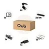 Qub Focus III - 1-circuit track lighting - GU10 - 200cm - i-shape - 4 spots - Track system - Black Qub Focus III - 1-circuit track lighting - GU10 - 200cm - i-shape - 4 spots - Track system - Black
