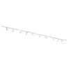 Qub Focus III - 1-Circuit Track Lighting - GU10 – 600cm – I-Shape - 10 Spots - Track System - White Qub Focus III - 1-Circuit Track Lighting - GU10 – 600cm – I-Shape - 10 Spots - Track System - White