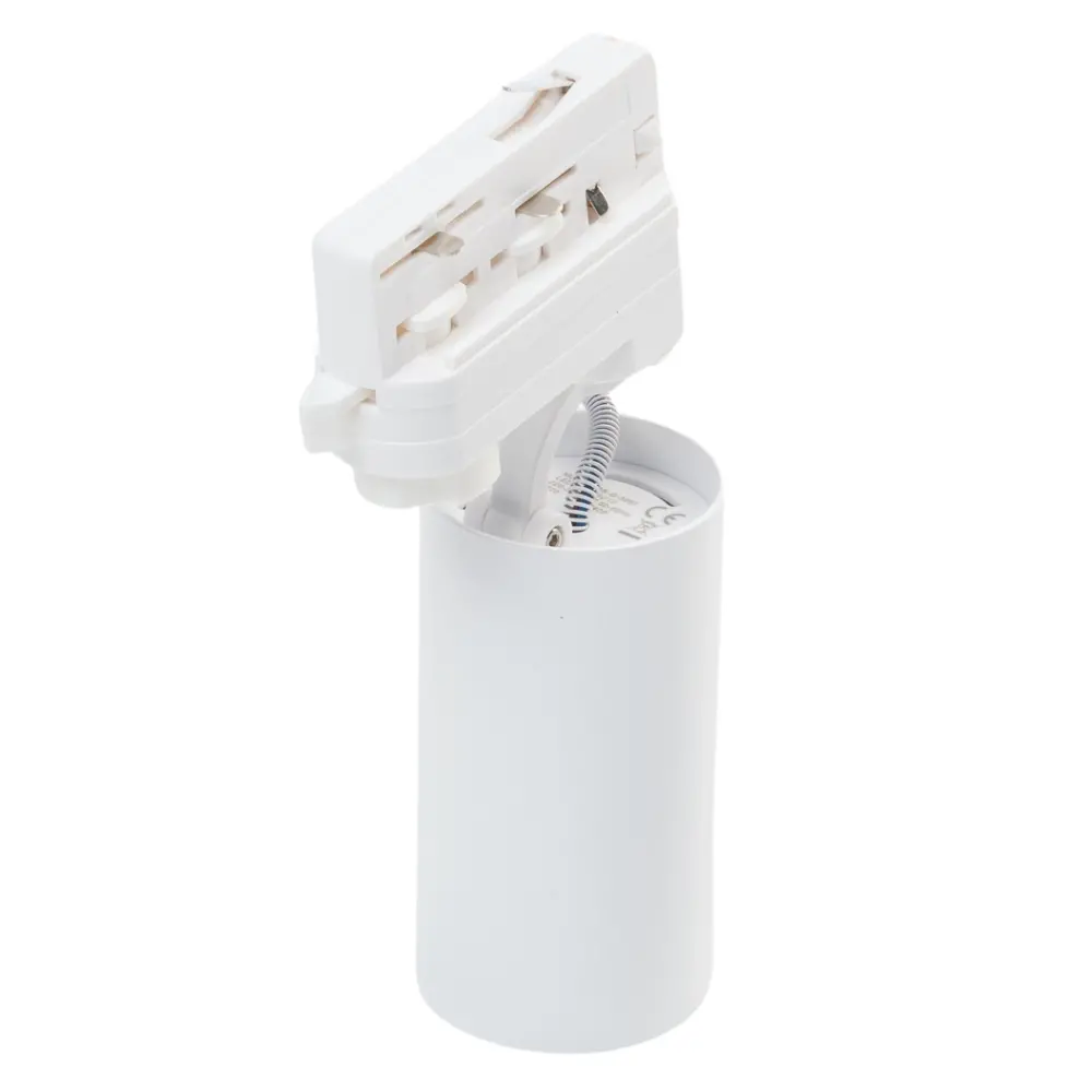 Qub Spot Rail Luma Triphasé GU10 -  Blanc Qub Spot Rail Luma Triphasé GU10 -  Blanc