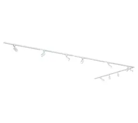 Qub Focus III 500cm 10 Spots Rail d'éclairage GU10 Blanc Qub Focus III 500cm 10 Spots Rail d'éclairage GU10 Blanc
