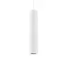 Qub Focus Tube Pendant Lamp for 1-Circuit Track - GU10 - White Qub Focus Tube Pendant Lamp for 1-Circuit Track - GU10 - White