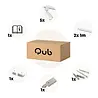 Qub Focus III - 1-circuit track lighting - GU10 - 200cm - i-shape - 5 spots - Track system - White Qub Focus III - 1-circuit track lighting - GU10 - 200cm - i-shape - 5 spots - Track system - White
