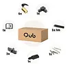 Qub Focus III - 1-Circuit Track Lighting - GU10 - 300cm - L-shape - 5 Spots - Track System - Gold Qub Focus III - 1-Circuit Track Lighting - GU10 - 300cm - L-shape - 5 Spots - Track System - Gold