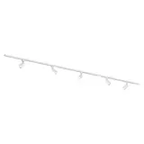 Qub Focus III 300cm 5 Spots I GU10 Railverlichting Wit Qub Focus III 300cm 5 Spots I GU10 Railverlichting Wit