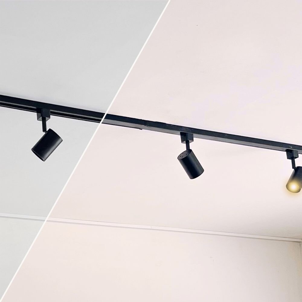 Qub Cover strip 1.5 metre for 1-circuit - Black