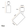 Qub Focus III Rail Spot 1-circuit - GU10 - Track Lighting - White Qub Focus III Rail Spot 1-circuit - GU10 - Track Lighting - White