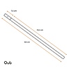 Focus 1-Circuit Track Lighting - Surface Mounted - 1 Meters - White Focus 1-Circuit Track Lighting - Surface Mounted - 1 Meters - White