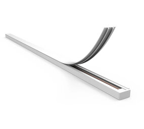 Qub Afdekstrip 1 meter voor  1-fase - Wit Qub Afdekstrip 1 meter voor  1-fase - Wit