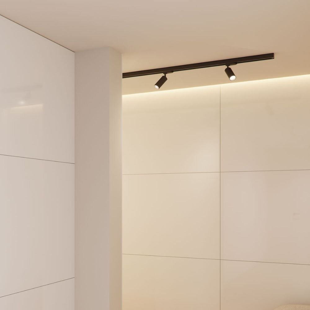 Spot Picolo Rail - Triphasé - LED  9,5W - Noir