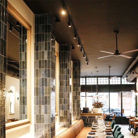 Qub Basic Picolo V3 Track Spotlight - Black - 3-Circuit - GU10