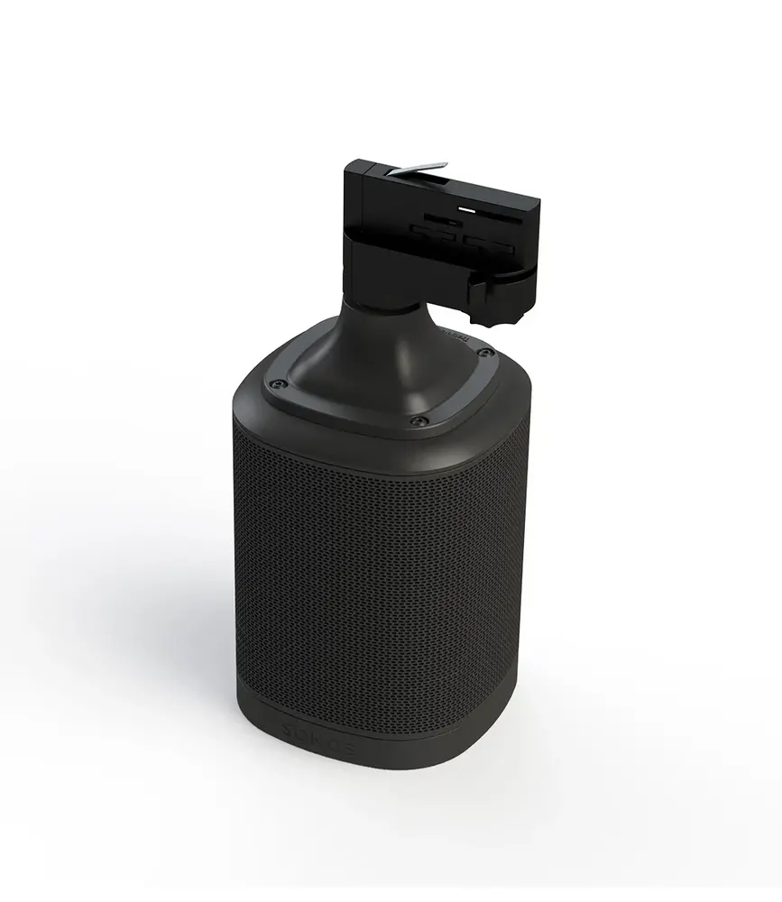 Qub 3-Phasen Audio Adapter - Schwarz - Lautsprecheradapter für Stromschienensysteme - Kompatibel mit 3-Phasen Schiene - Kompaktes Design Qub 3-Phasen Audio Adapter - Schwarz - Lautsprecheradapter für Stromschienensysteme - Kompatibel mit 3-Phasen Schiene - Kompaktes Design