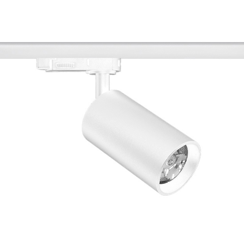 Qub  Qub Basic Picolo V3 GU10 3-Circuit Track Spot White