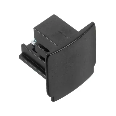 Endkappe 3-Phasen-Schiene - Schwarz Endkappe 3-Phasen-Schiene - Schwarz