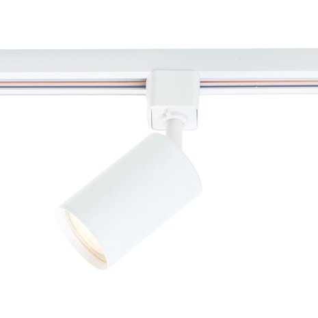 Qub Focus III Rail Spot 1-circuit - GU10 - Track Lighting - White