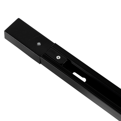 Qub Focus III – Spot LED sur rail monophasé GU10 – Plafonnier projecteur noir – Compatible système de rail au plafond – Éclairage moderne pour salon, cuisine ou bureau