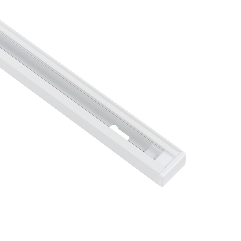 1-fase spanningsrails - opbouw - 2 meter - Wit 1-fase spanningsrails - opbouw - 2 meter - Wit