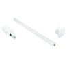 Qub Qub 3-Circuit Track Rail - Surface Mounted - 2 Metres - White Qub Qub 3-Circuit Track Rail - Surface Mounted - 2 Metres - White