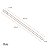 Focus 1-Circuit Track Lighting - Surface Mounted - 1 Meters - White Focus 1-Circuit Track Lighting - Surface Mounted - 1 Meters - White