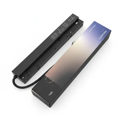 Qub Qub LED-Treiber für Magnetisches Schienensystem - 200W - 48V - Externer Transformator für Magnetische Schienenbeleuchtung - Konstantspannungs-Netzteil - Schwarz Qub Qub LED-Treiber für Magnetisches Schienensystem - 200W - 48V - Externer Transformator für Magnetische Schienenbeleuchtung - Konstantspannungs-Netzteil - Schwarz