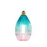 Qub Solune Glas-Pendelleuchte - E27 - 4W - 1800K Warmweiß - Blau mit Roséverlauf - Stimmungslicht mit dekorativem Filament - Für Schienensystem (Adapter separat) Qub Solune Glas-Pendelleuchte - E27 - 4W - 1800K Warmweiß - Blau mit Roséverlauf - Stimmungslicht mit dekorativem Filament - Für Schienensystem (Adapter separat)