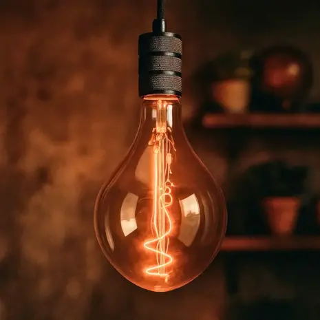 Qub Qub Focus III 1-Phasen Schienensystem - 200cm - 3x Vespera E27 Filament Pendelleuchten - I-Form - Schwarz - Amberlicht - Einfache Montage - Modernes Design