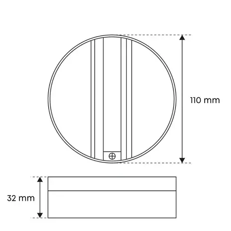 3-circuit Monopoint – White