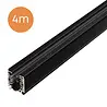 3-fase spanningsrails - opbouw - 4 meter - Zwart - losse rail 3-fase spanningsrails - opbouw - 4 meter - Zwart - losse rail