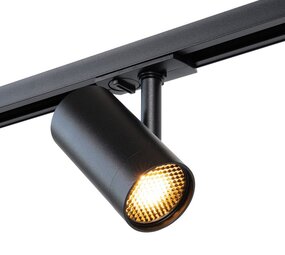 Viror Mesh – Spot GU10 – Noir – Éclairage sur rail monophasé Viror Mesh – Spot GU10 – Noir – Éclairage sur rail monophasé