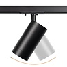 Viror Mesh – Spot GU10 – Noir – Éclairage sur rail monophasé Viror Mesh – Spot GU10 – Noir – Éclairage sur rail monophasé